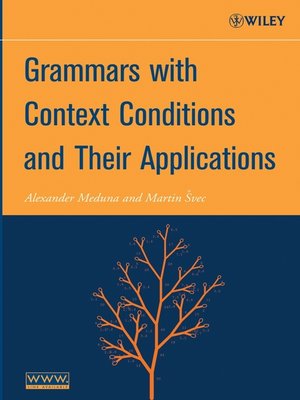 cover image of Grammars with Context Conditions and Their Applications